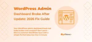 WordPress Admin Dashabord Broken CSS Is Not Loding : 2026 Guide (Step-by-Step)