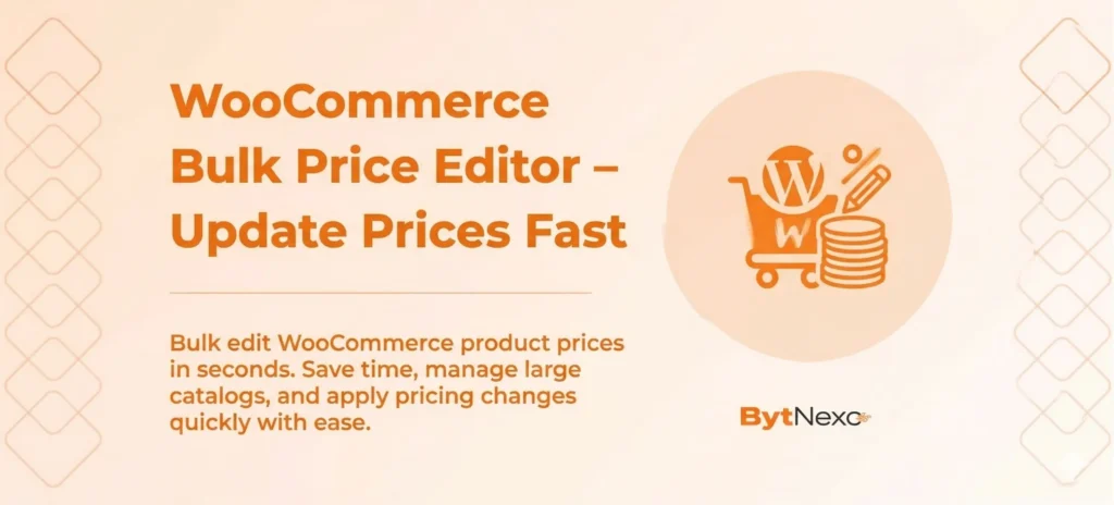 How to Bulk Edit Prices in WooCommerce (Fast & Easy Method)